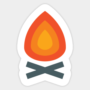 Campfire Media Sticker